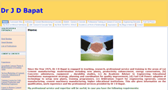 Desktop Screenshot of drjdbapat.com
